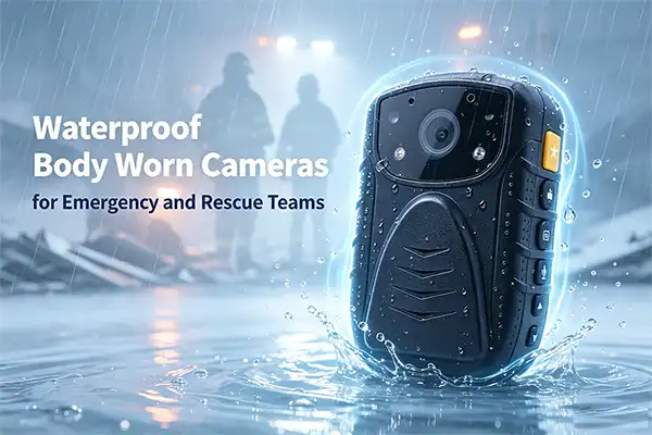 Waterproof Body Worn Cameras for Emergency and Rescue Teams
